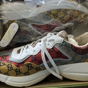 Gucci new canvas sneakers